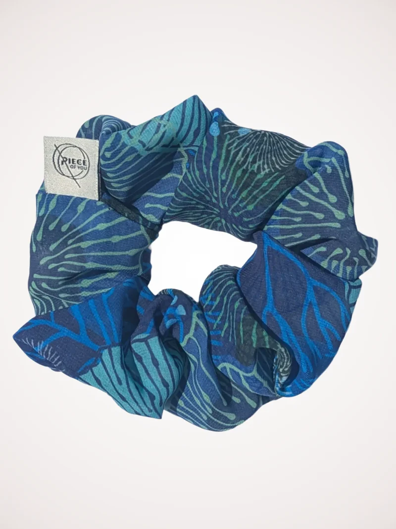Achinos Blue - Scrunchie