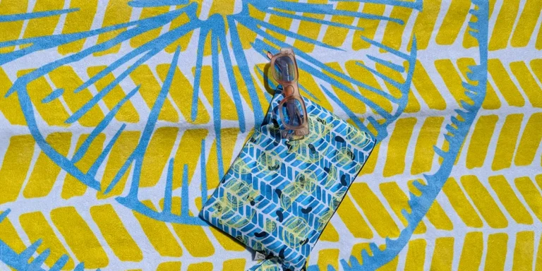 Demeter towel and handbag made in Greece