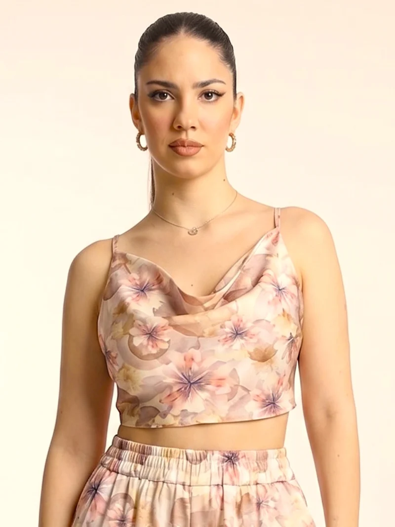 Dandelion yellow top in a clean, minimalist design.