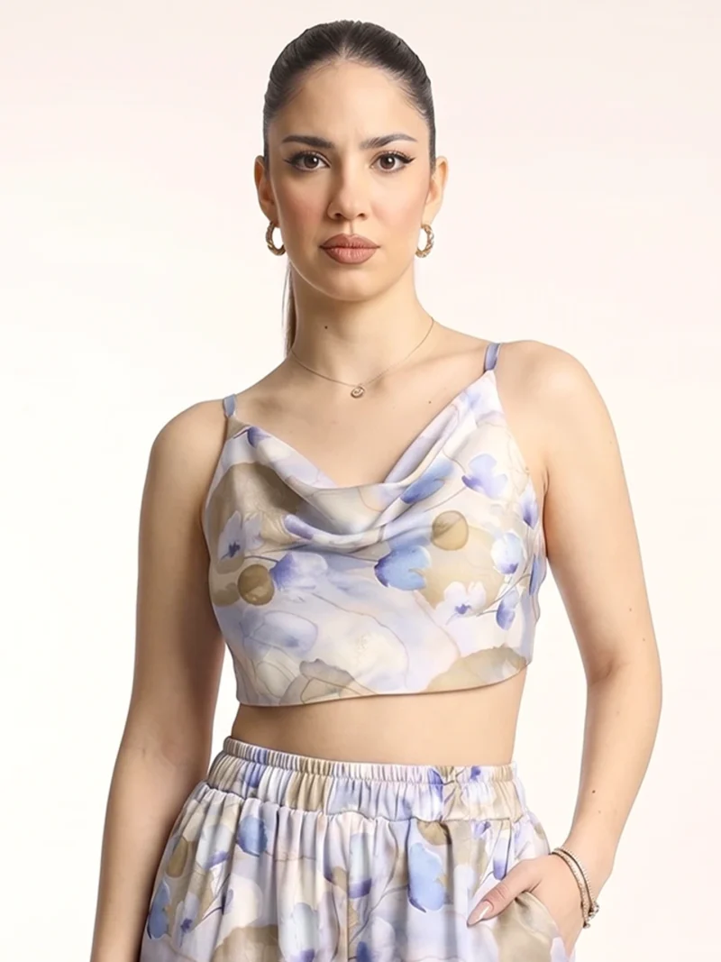 Purple Lathyrus top with a clean, minimal design.